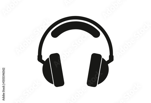 headphones isolated on white background
