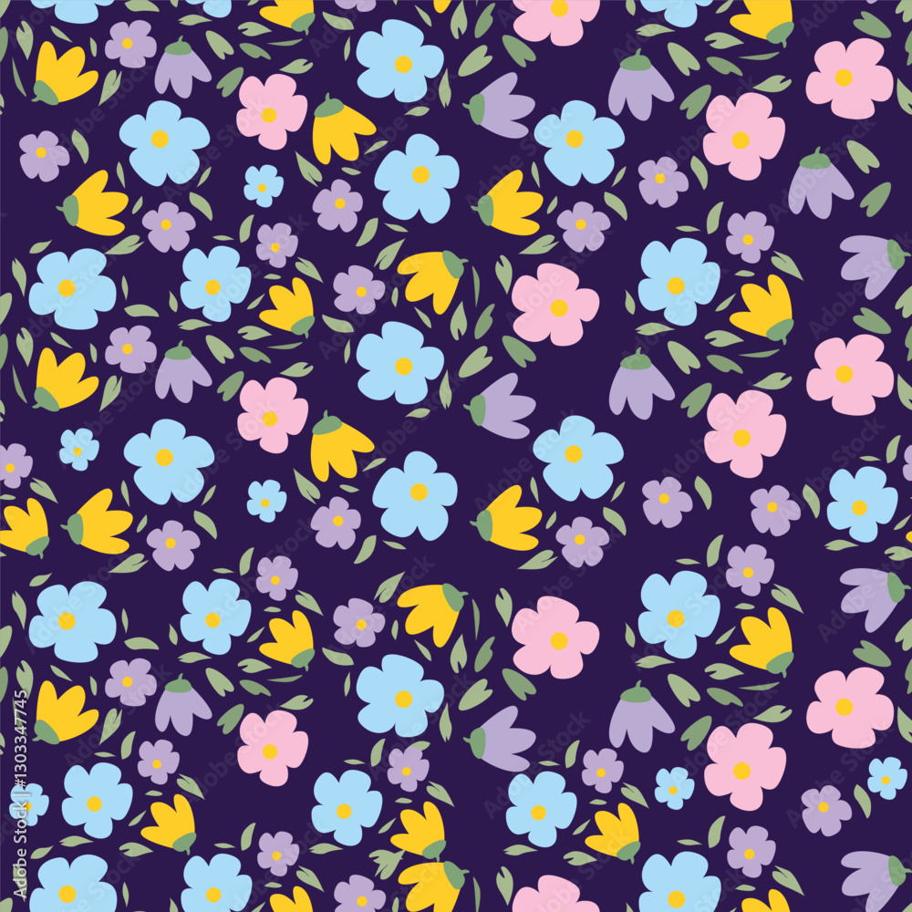 cute flower pattern image for fabric textile or wall decoration cute flower pattern image for fabric textile or wall decoration