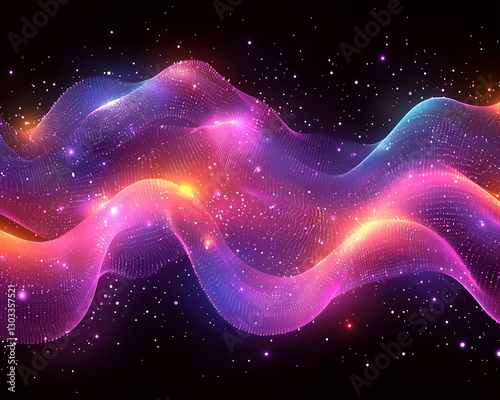Cosmic Energy Waves in Space
