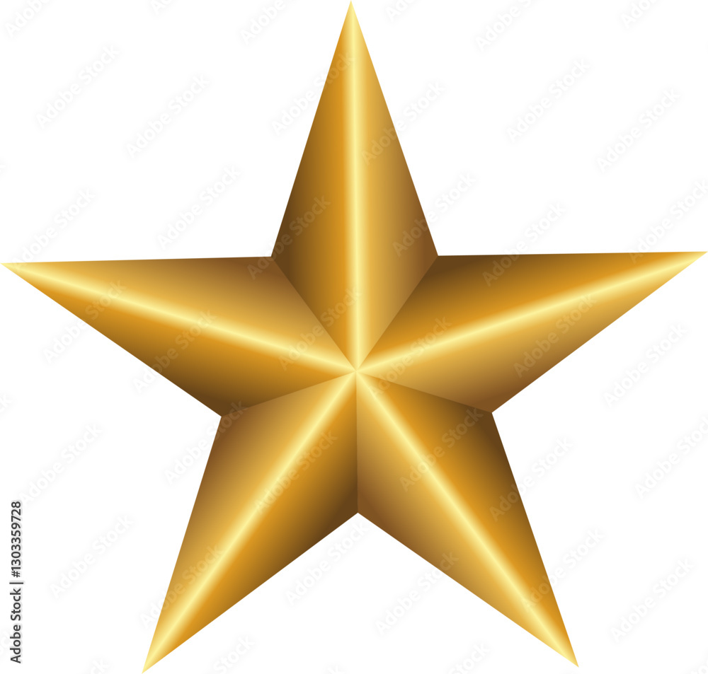 Obraz premium Star gold