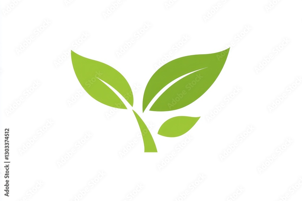 The design features a vibrant sprout with green leaves, representing healthy eating, growth, and the potential for eco-friendly practices and sustainable living The design features a vibrant sprout with green leaves, representing healthy eating, growth, and the potential for eco-friendly practices and sustainable living