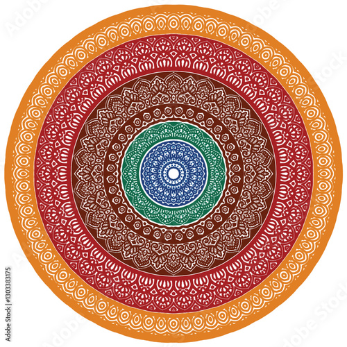 Signs and symbols. Circle pattern lotus or flower mandala art design. colorful, vintage, tradition, classic, dco, cycle, islamic, arabic, embroidery, bandana, Indian motifs, traditional, Turkish.