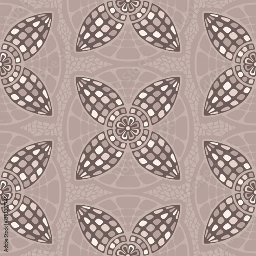 Stones seamless pattern. Vector abstract background. Rock wall textured