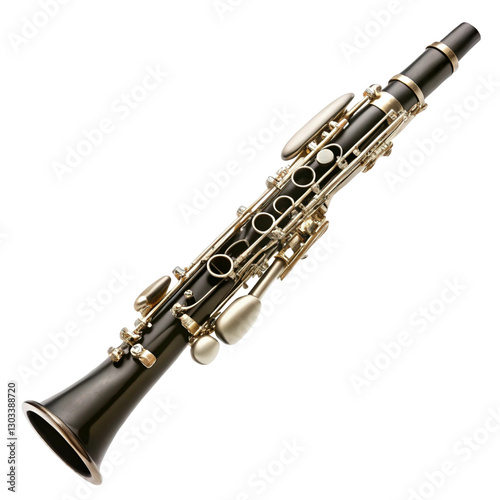 saxophone isolated on white