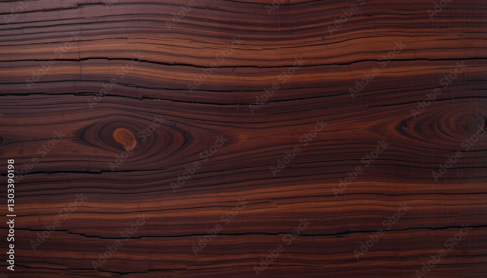 Obraz premium Close Up View Of Dark Brown Wooden Texture