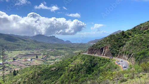 Wallpaper Mural Beautiful view of Parque Rural de Teno Charcas de Erjos,Tenerife,Canary Islands,Spain,4K Torontodigital.ca