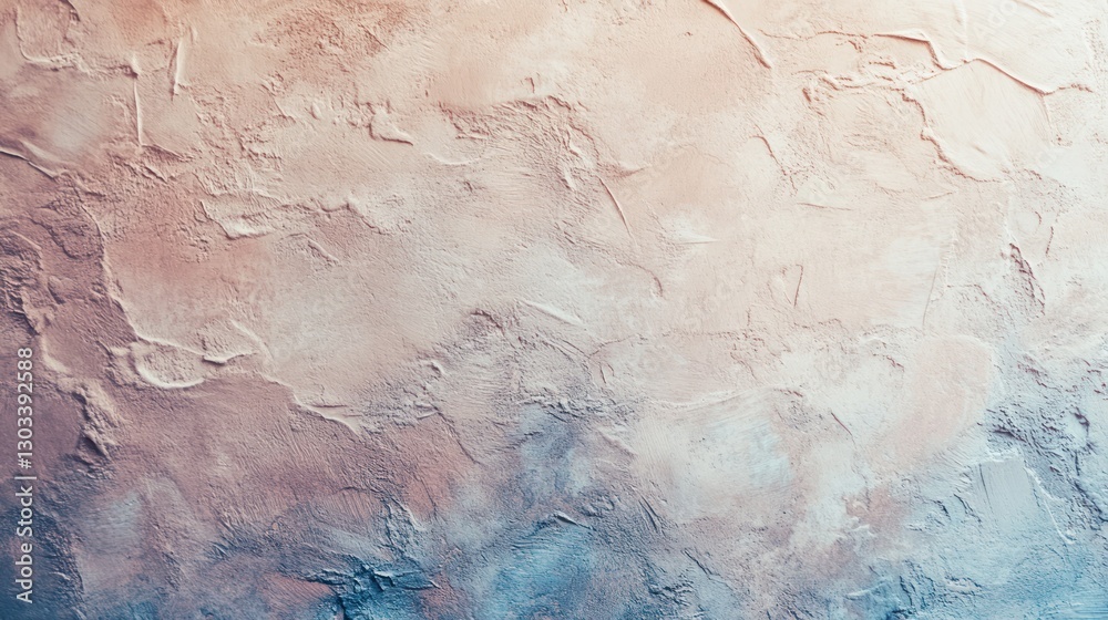 Obraz premium Textured Wall: Pastel Hues and Abstract Design