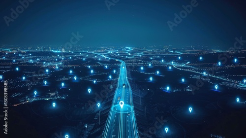 Smart logistics  enhancing fleet management with trucks and gps for optimal efficiency