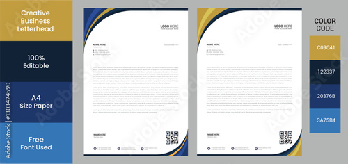 Letterhead templete
