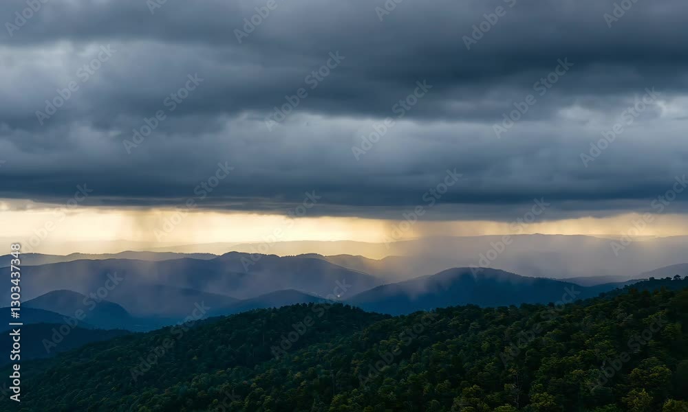4K Time-Lapse of Clouds Rolling Over Green Hills and Mountains with Fog, Wind, and Rain 4K Time-Lapse of Clouds Rolling Over Green Hills and Mountains with Fog, Wind, and Rain