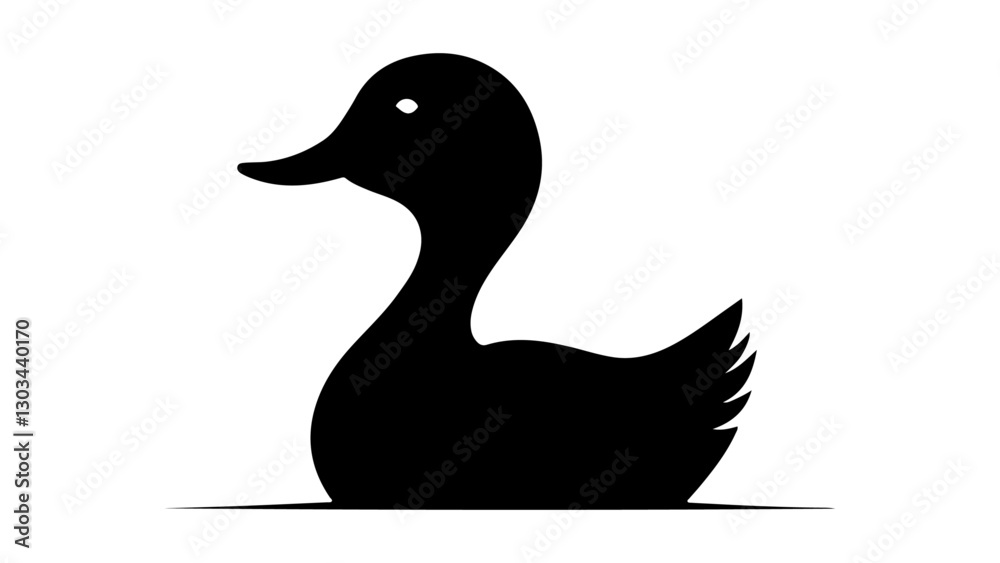 duck simple shape cartoon simple symbol duck simple shape cartoon simple symbol