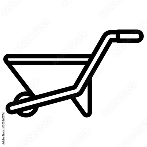 Wheel Barrow Icon