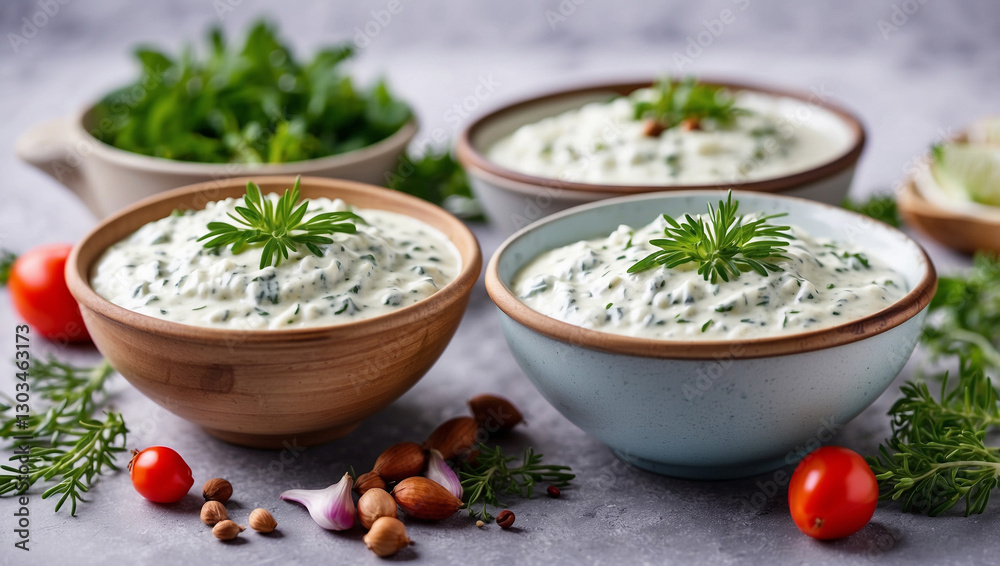 A Flavorful Bowl of Tzatziki Sauce That Adds a Refreshing Touch to Any Dish A Flavorful Bowl of Tzatziki Sauce That Adds a Refreshing Touch to Any Dish