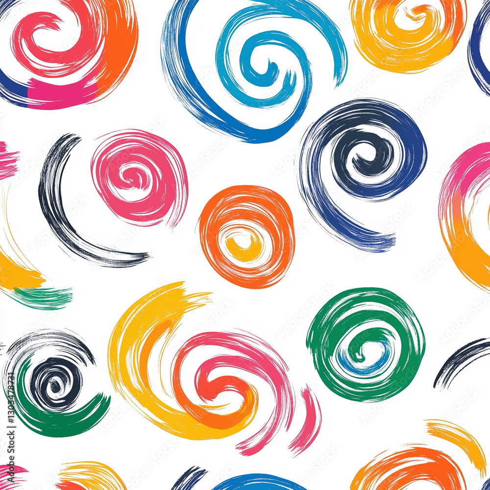 Vibrant cream swirl doodles in a minimalistic style on a white backdrop. Vibrant cream swirl doodles in a minimalistic style on a white backdrop.