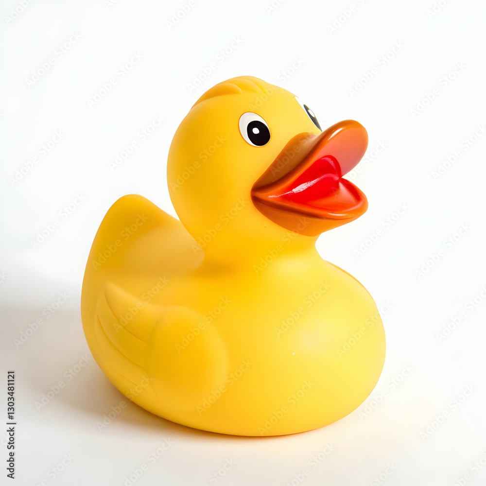Adorable Yellow Rubber Ducky Toy for Bath Time Fun Adorable Yellow Rubber Ducky Toy for Bath Time Fun