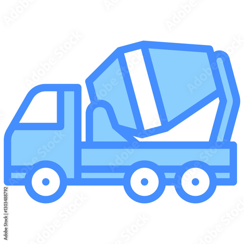 Concrete Truck Icon