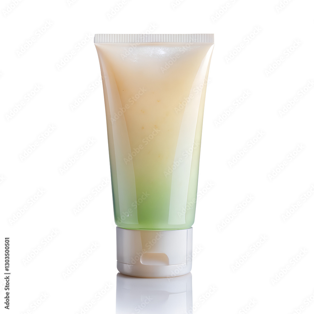A facewash bottle isolated on transparent background A facewash bottle isolated on transparent background