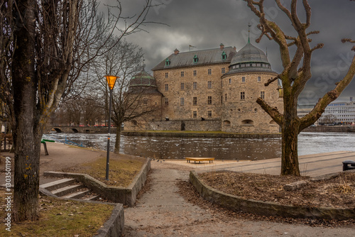 Photography The old castle of Orebro,  Sweden