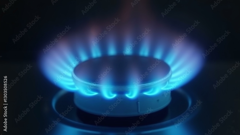A photorealistic, high-resolution image of an intense blue gas flame in an industrial setting, with intricate details of the flame and surrounding, ultra detailed, 8k resolution, HDR, professional A photorealistic, high-resolution image of an intense blue gas flame in an industrial setting, with intricate details of the flame and surrounding, ultra detailed, 8k resolution, HDR, professional