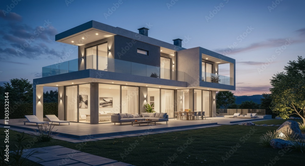 Fototapeta premium modern living room