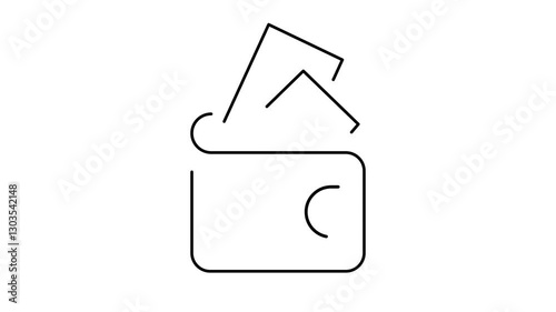 Wallet Payment Animation – Digital Transaction, Contactless Payment, E-Wallet