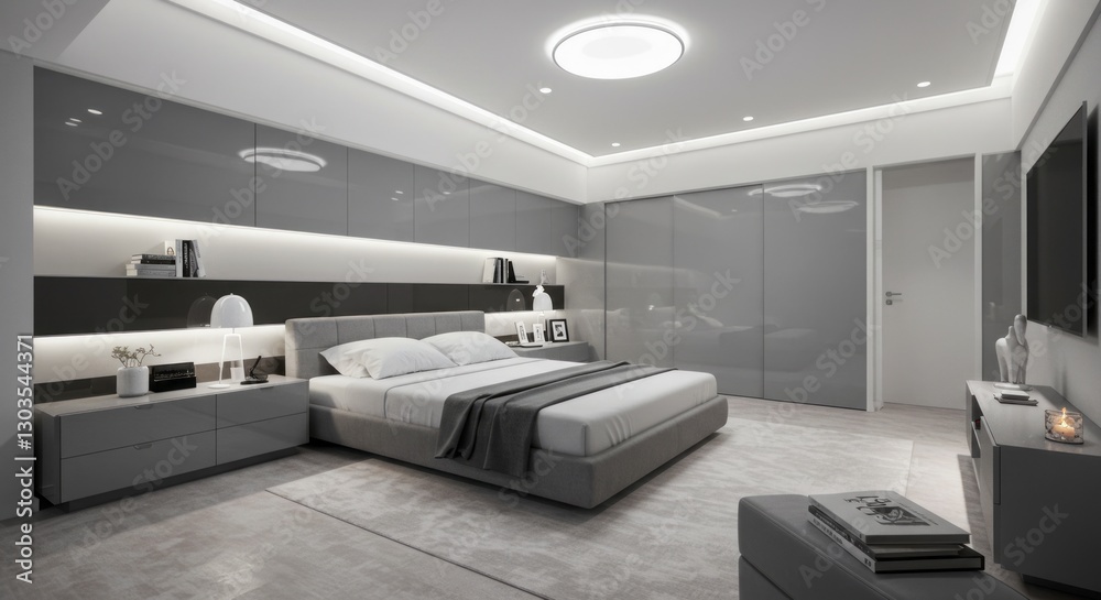 Fototapeta premium interior of a bedroom