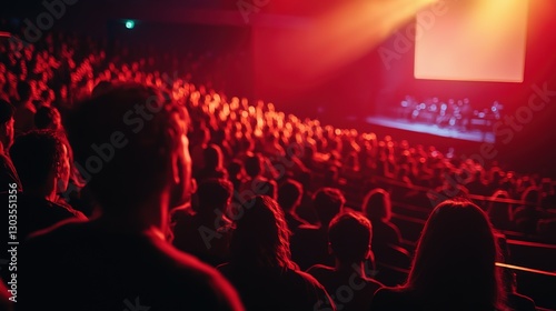  people at church pray to God, worship in dim light room