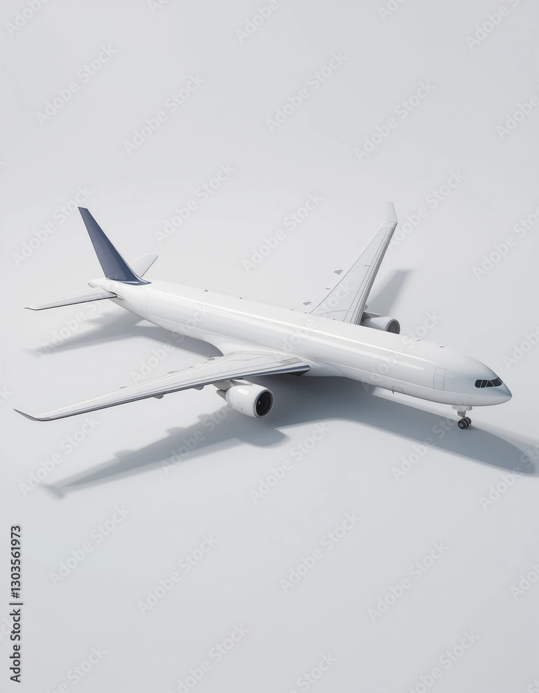 Cargo Plane Isolated on White Background Cargo Plane Isolated on White Background