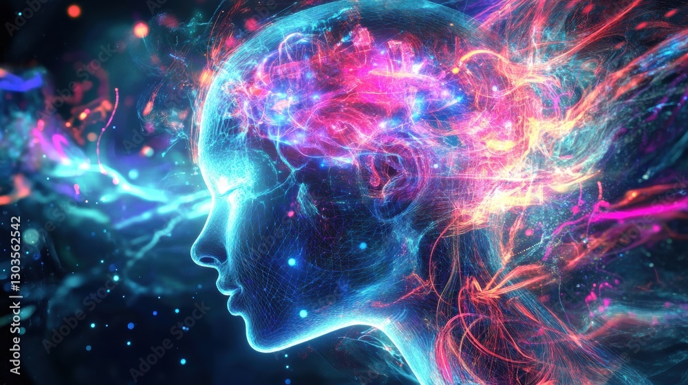 Neural AI Processing Futuristic Holographic Data Ult Neural AI Processing Futuristic Holographic Data Ult
