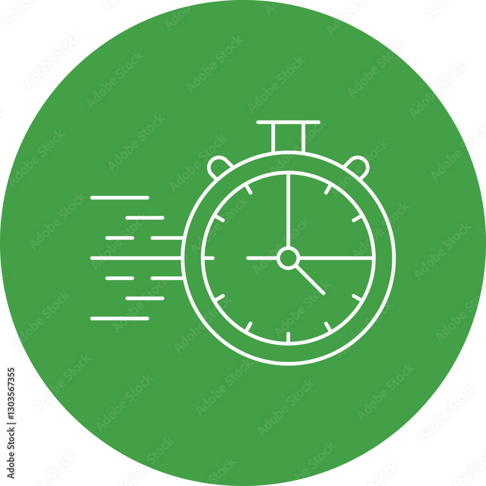 StopWatch single vector icon illustration StopWatch single vector icon illustration