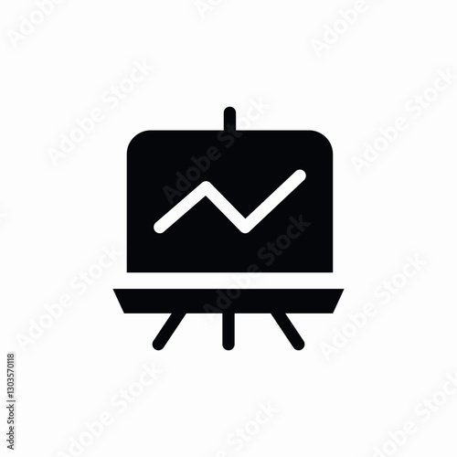 data inspection meeting icon sign vector