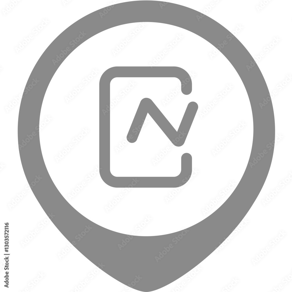 Display on Internet of things map icon pack Display on Internet of things map icon pack