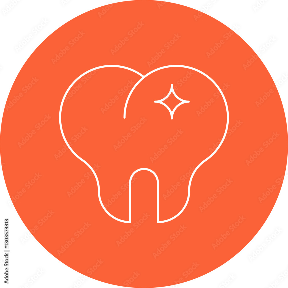 Teeth single vector icon illustration Teeth single vector icon illustration