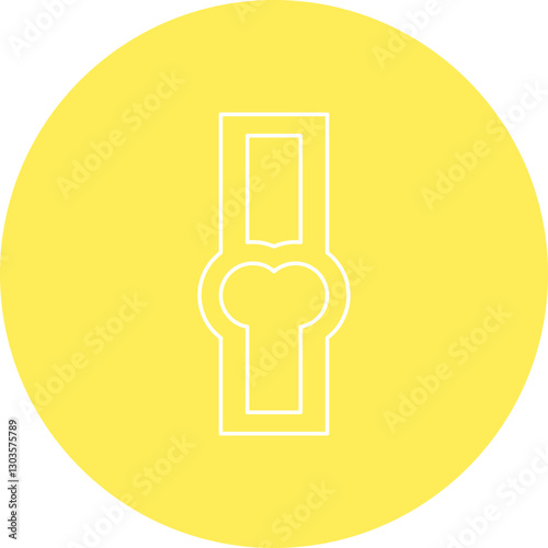 Joint single vector icon illustration