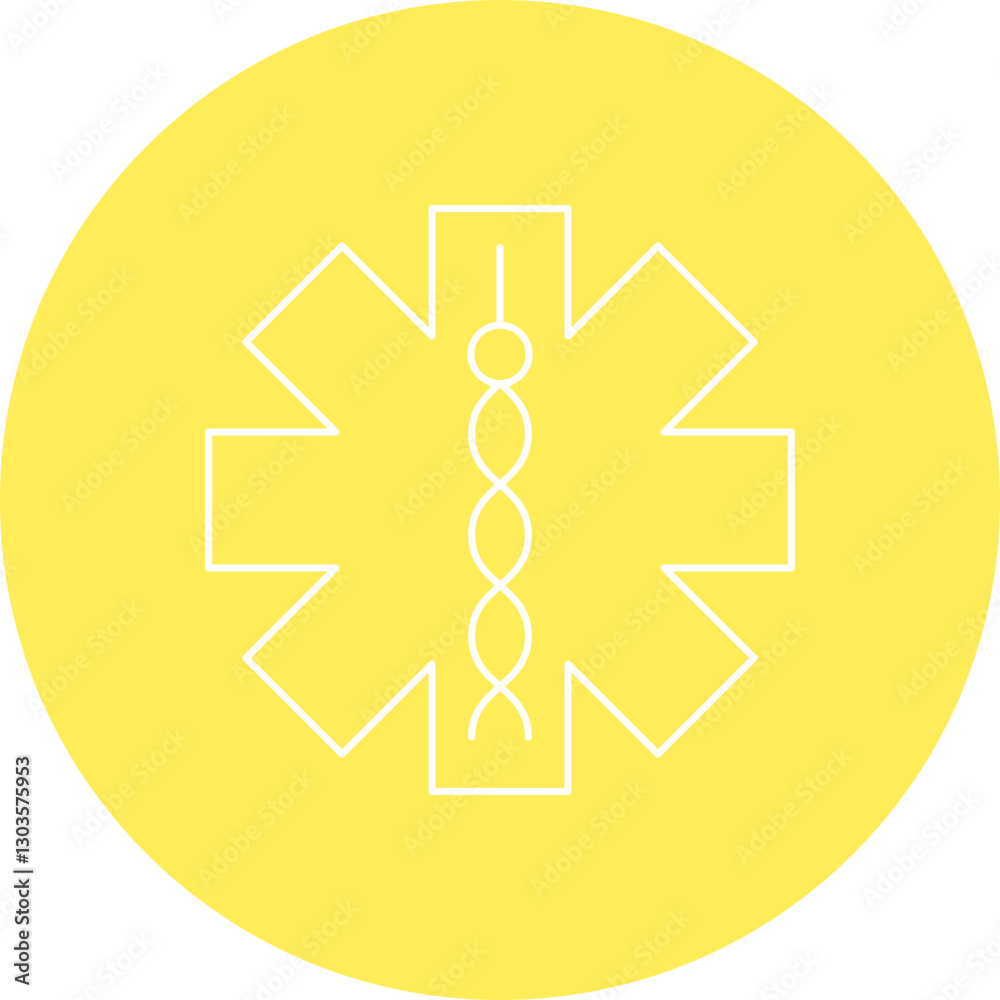 Medical Sign II single vector icon illustration Medical Sign II single vector icon illustration