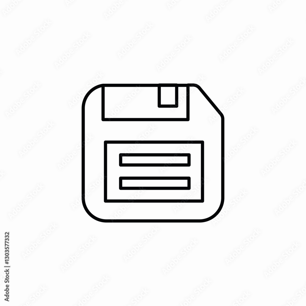 floppy disk storage icon sign vector floppy disk storage icon sign vector