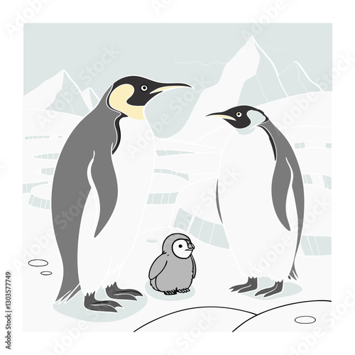 Penguins are flightless seabirds that live primarily in the Southern Hemisphere, especially in Antarctica. They have streamlined bodies, flipper-like wings for swimming, and thick layers of fat .