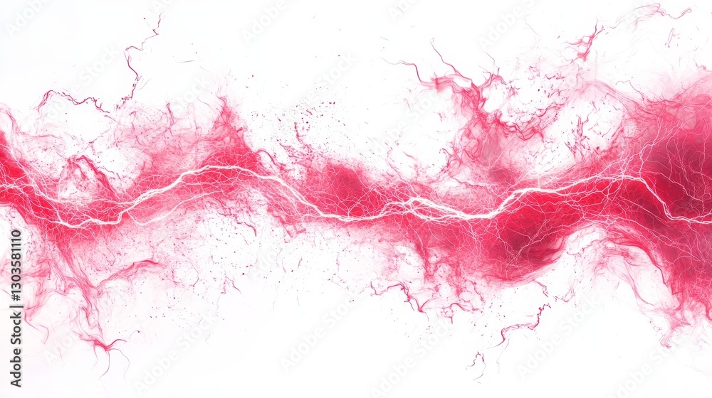 Vivid Pink Lightning, Abstract Electrical Arcs ,Backgrounds Vivid Pink Lightning, Abstract Electrical Arcs ,Backgrounds