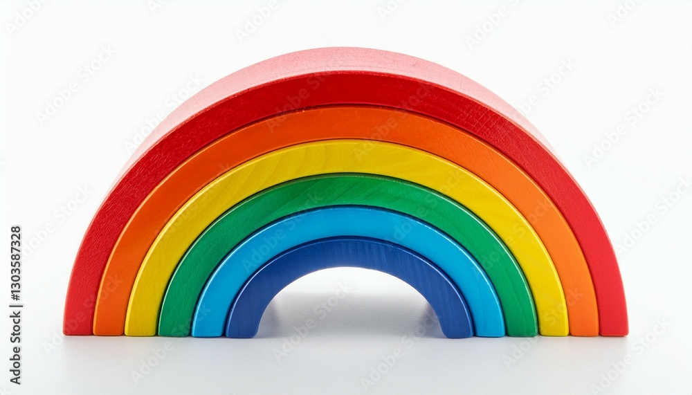 Obraz premium rainbow colored paper