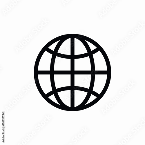 global service icon sign vector