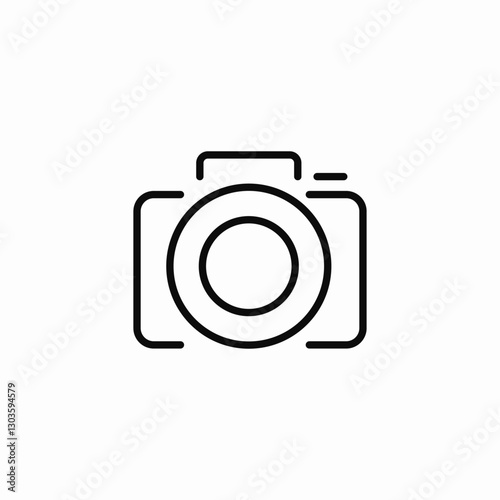 studio photo icon sign vector