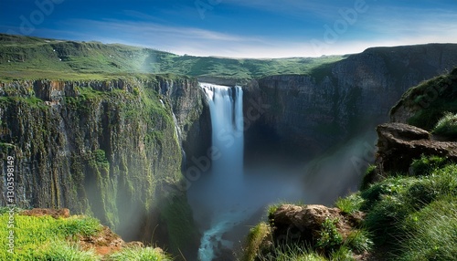 the abyss and waterfalls