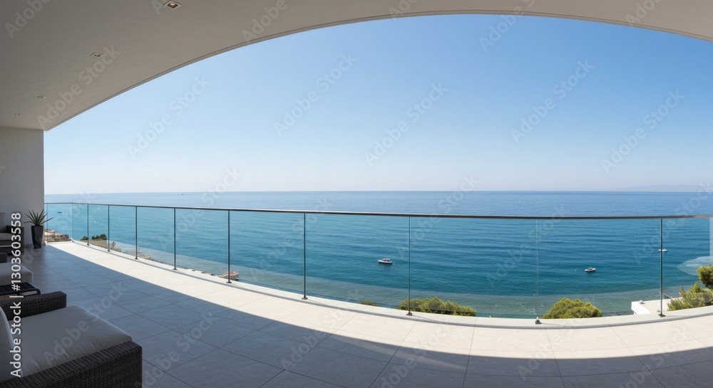 Fototapeta premium luxury home in the morning
