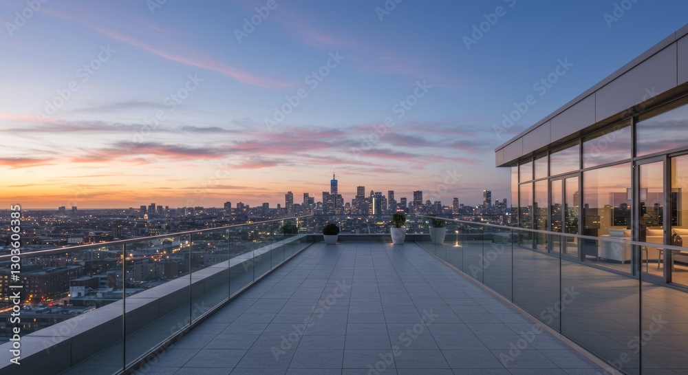 Fototapeta premium modern office building in the city