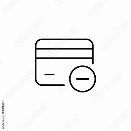 card unload icon sign vector