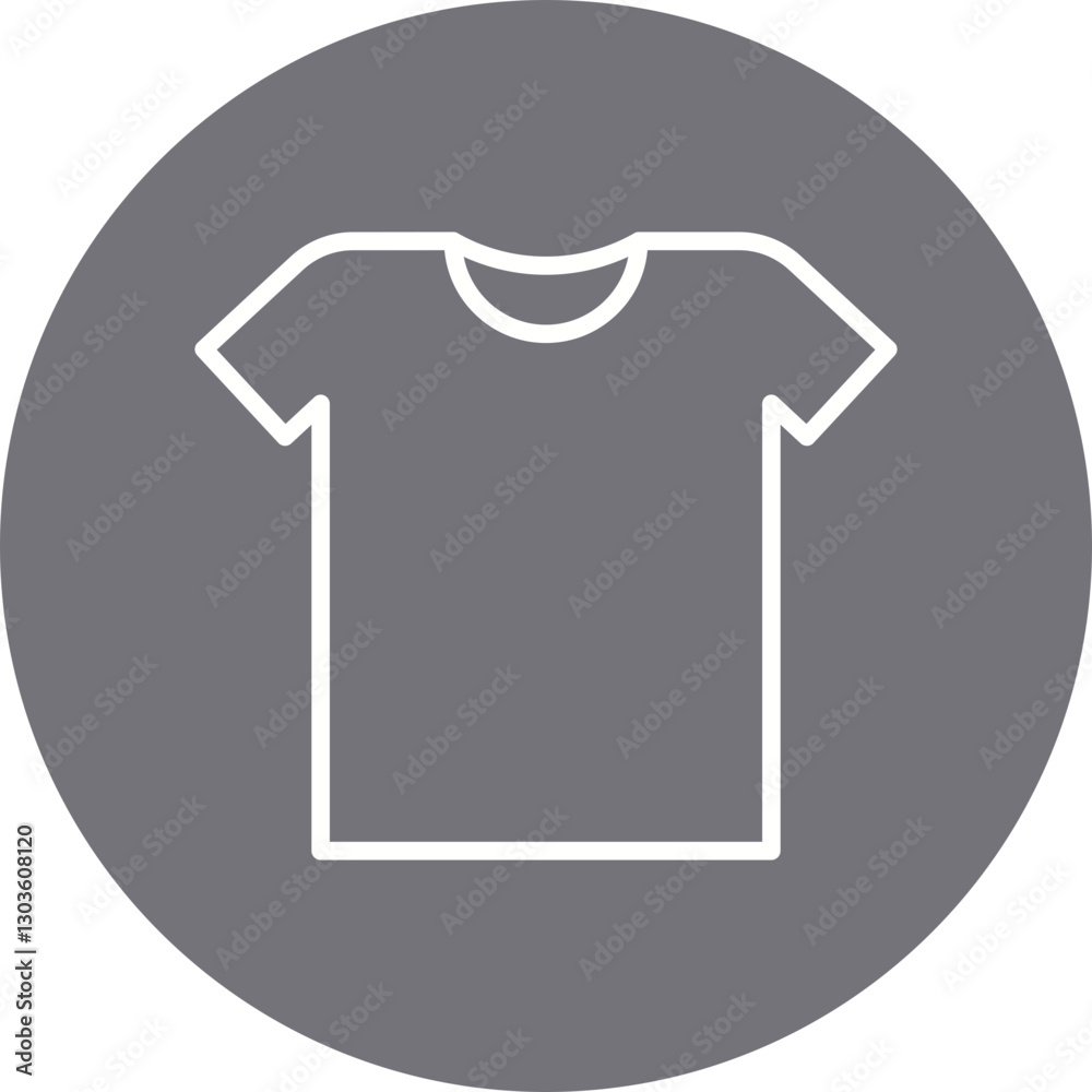 Casual Shirt single vector icon illustration Casual Shirt single vector icon illustration
