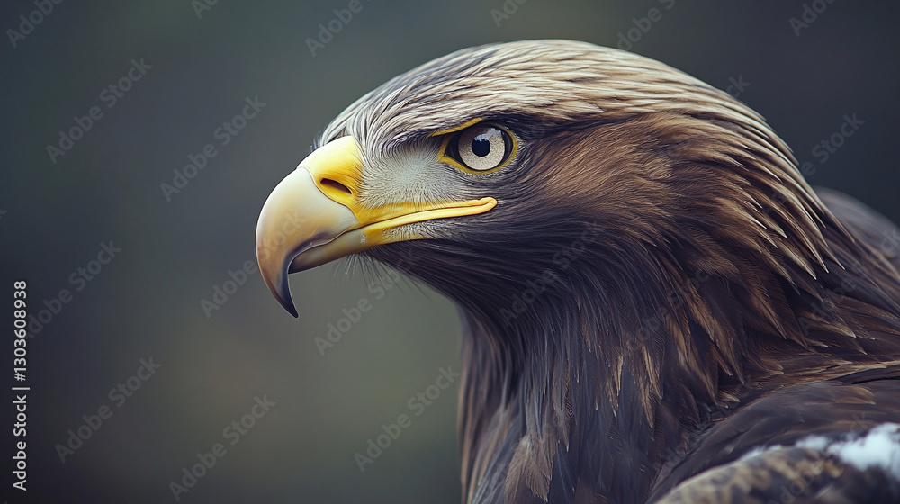 Obraz premium Eagle bird in wildnature, freedom, symbol of America, powerful bird, natureart, wild bird
