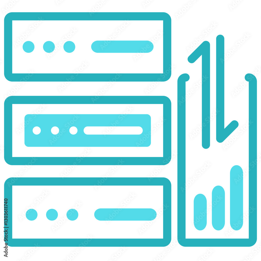 Internet of things, Internet of vehicles sky blue icon pack Internet of things, Internet of vehicles sky blue icon pack