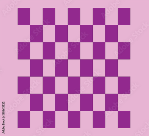 violet Seamless Check Pattern