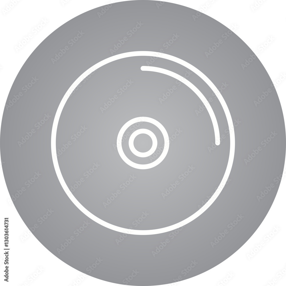 Music CD single vector icon illustration Music CD single vector icon illustration